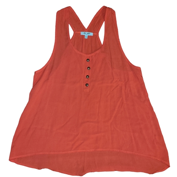 🌻The Arte Red Racerback Top - Picture 1 of 4